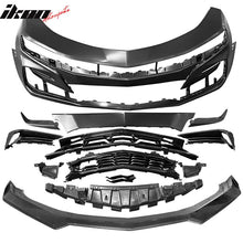 Load image into Gallery viewer, 2019-2024 Chevy Camaro SS Style Black Front Bumper Guard CFL Lip ABS