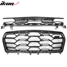 Load image into Gallery viewer, 2019-2024 Chevy Camaro 1LE Style Unpainted Black Front Bumper Guard PP