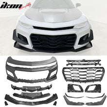 Load image into Gallery viewer, 2019-2024 Camaro ZL1 1LE Style Style Unpainted Front Bumper Cover PP
