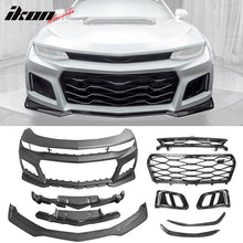Load image into Gallery viewer, 2019-2024 Chevy Camaro LS LT1 Unpainted ZL1 Style Front Bumper Cover