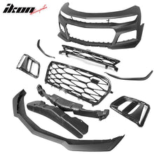 Load image into Gallery viewer, 2019-2024 Chevy Camaro LS LT1 Unpainted ZL1 Style Front Bumper Cover