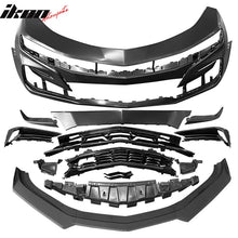 Load image into Gallery viewer, 2019-2024 Chevy Camaro SS Style Unpainted Front Bumper Matte Black Lip