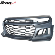 Load image into Gallery viewer, 2019-2024 Chevy Camaro ZL1 Style Unpainted Front Bumper Guard Cover PP