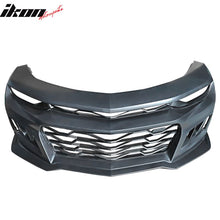 Load image into Gallery viewer, 2019-2024 Chevy Camaro ZL1 Style Unpainted Front Bumper Guard Cover PP