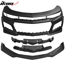 Load image into Gallery viewer, 2019-2024 Chevy Camaro ZL1 Style Unpainted Front Bumper Guard Cover PP