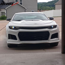 Load image into Gallery viewer, 2019-2024 Chevy Camaro ZL1 Style Unpainted Front Bumper Guard Cover PP