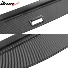 Load image into Gallery viewer, 2019-2024 Toyota RAV4 Carbon Fiber Texture Retractable Cargo Cover PVC