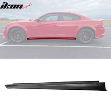 Load image into Gallery viewer, 2020-2023 Dodge Charger Widebody Style Unpainted 2PCS Side Skirts PP