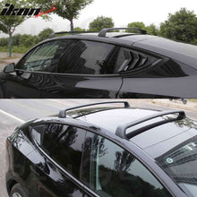 Load image into Gallery viewer, 2020-2024 Tesla Model Y Roof Rack Luggage Carrier Cross Bar Aluminum
