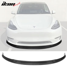 Load image into Gallery viewer, 2020-2024 Tesla Y IKON Real Carbon Fiber Front Bumper Lip Spoiler