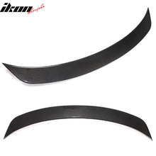 Load image into Gallery viewer, 2020-24 Tesla Y Sedan 4-Door IKON Black Rear Spoiler Wing Carbon Fiber