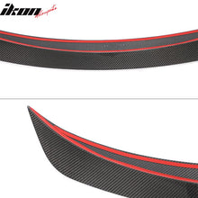 Load image into Gallery viewer, 2020-24 Tesla Y Sedan 4-Door IKON Black Rear Spoiler Wing Carbon Fiber
