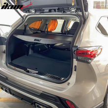 Load image into Gallery viewer, 2020-2024 Toyota Highlander CF Texture Retractable Cargo Cover PVC