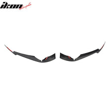 Load image into Gallery viewer, 2020-2025 Chevrolet Corvette IKON Front Canard Splitter Carbon Fiber