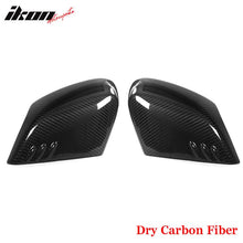 Load image into Gallery viewer, 2020-2025 Chevy Corvette IKON Gloss Black Mirror Cap Dry Carbon Fiber