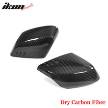 Load image into Gallery viewer, 2020-2025 Chevy Corvette IKON Gloss Black Mirror Cap Dry Carbon Fiber