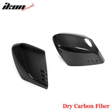 Load image into Gallery viewer, 2020-2025 Chevy Corvette IKON Gloss Black Mirror Cap Dry Carbon Fiber
