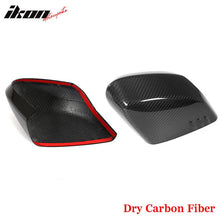Load image into Gallery viewer, 2020-2025 Chevy Corvette IKON Gloss Black Mirror Cap Dry Carbon Fiber