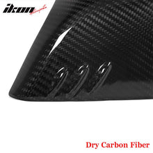 Load image into Gallery viewer, 2020-2025 Chevy Corvette IKON Gloss Black Mirror Cap Dry Carbon Fiber