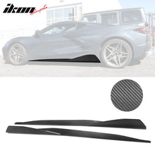 Load image into Gallery viewer, 2020-2025 Chevy Corvette C8 5VM Style Carbon Fiber CF Side Skirts 2PCS