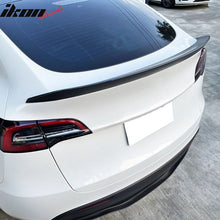 Load image into Gallery viewer, 2020-2025 Tesla Model Y Rear Trunk Spoiler A Style Painted #PBSB Black
