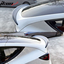 Load image into Gallery viewer, 2020-2025 Tesla Model Y Rear Trunk Spoiler A Style Painted #PBSB Black