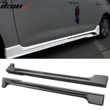 Load image into Gallery viewer, 2020-2025 Toyota Corolla Sedan Matte Black Side Skirts Rocker Panel PP