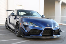 Load image into Gallery viewer, Toyota Supra A90/91 Carbon Fiber Front Bumper Canards 2020-2023