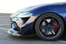 Load image into Gallery viewer, Toyota Supra A90/91 Carbon Fiber Front Bumper Canards 2020-2023
