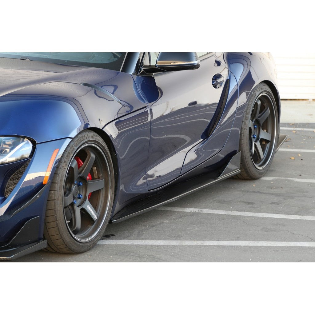 APR Toyota Supra A90 | 91 Side Rocker Extensions | Side Skirt 2020-2023