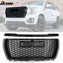 Load image into Gallery viewer, 2021-2023 GMC Yukon XL Denali Style Gloss Front Grille with Hood Guard