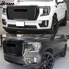 Load image into Gallery viewer, 2021-2023 GMC Yukon XL Denali Style Gloss Front Grille with Hood Guard