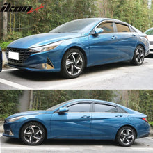 Load image into Gallery viewer, 2021-2023 Hyundai Elantra Sedan Mugen Style Tape-On 4PCS Window Visors