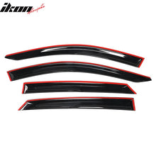 Load image into Gallery viewer, 2021-2023 Hyundai Elantra Sedan Mugen Style Tape-On 4PCS Window Visors