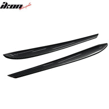 Load image into Gallery viewer, 2021-2023 Tesla 3 &amp; 2023 Y Carbon Fiber Center Front Door Panel ABS