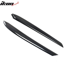 Load image into Gallery viewer, 2021-2023 Tesla 3 &amp; 2023 Y Carbon Fiber Center Front Door Panel ABS