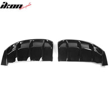 Load image into Gallery viewer, 2021-2024 Ford Mustang Mach-E GT Gloss Black Rear Bumper Lip Diffuser