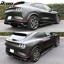 Load image into Gallery viewer, 2021-2024 Ford Mustang Mach-E GT Gloss Black Rear Bumper Lip Diffuser