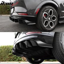 Load image into Gallery viewer, 2021-2024 Ford Mustang Mach-E GT Gloss Black Rear Bumper Lip Diffuser