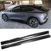 Load image into Gallery viewer, 2021-2024 Ford Mustang Mach-E Matte Black Side Skirts Rocker Panel PP