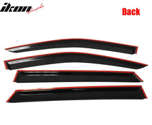Load image into Gallery viewer, 2021-2025 Kia Sorento 4DR Slim Style Black Window Visors Acrylic 4PCS