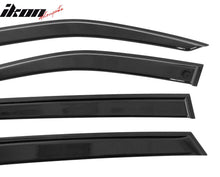 Load image into Gallery viewer, 2021-2025 Kia Sorento 4DR Slim Style Black Window Visors Acrylic 4PCS