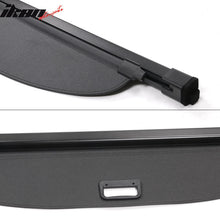 Load image into Gallery viewer, 2021-2025 Nissan Rogue 4DR Black Rear Cargo Cover PVC Aluminum Rod