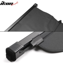 Load image into Gallery viewer, 2021-2025 Nissan Rogue 4DR Black Rear Cargo Cover PVC Aluminum Rod