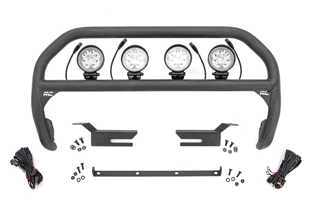 Nudge Bar | 4 Inch Round Led (x4) | Ford Bronco 4WD (2021-2026)