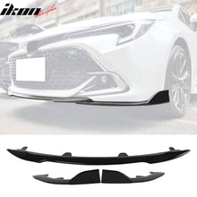 Load image into Gallery viewer, 2022-2025 Toyota Corolla Auris 5-Door Gloss Black 3PC Front Bumper Lip