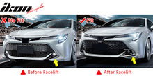 Load image into Gallery viewer, 2022-2025 Toyota Corolla Auris 5-Door Gloss Black 3PC Front Bumper Lip