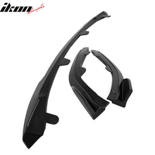 Load image into Gallery viewer, 2022-2025 Toyota Corolla Auris 5-Door Gloss Black 3PC Front Bumper Lip
