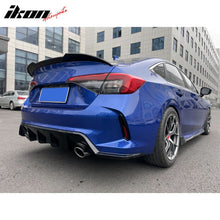 Load image into Gallery viewer, 2022-2024 Honda Civic Sedan Rear Bumper Cover + Diffuser +Exhaust Pipe