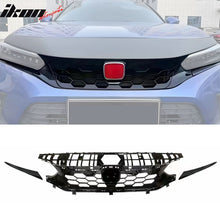Load image into Gallery viewer, 2022-2024 Civic Hatchback &amp; SI OE Style Front Upper Grille Gloss Black